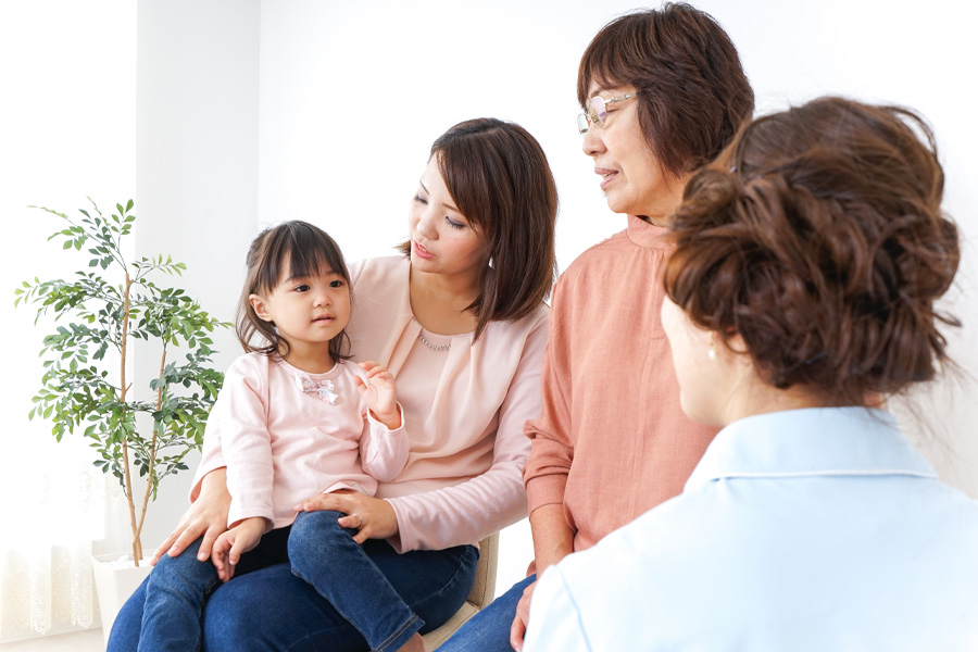 保護者さまとの連携を大切にします